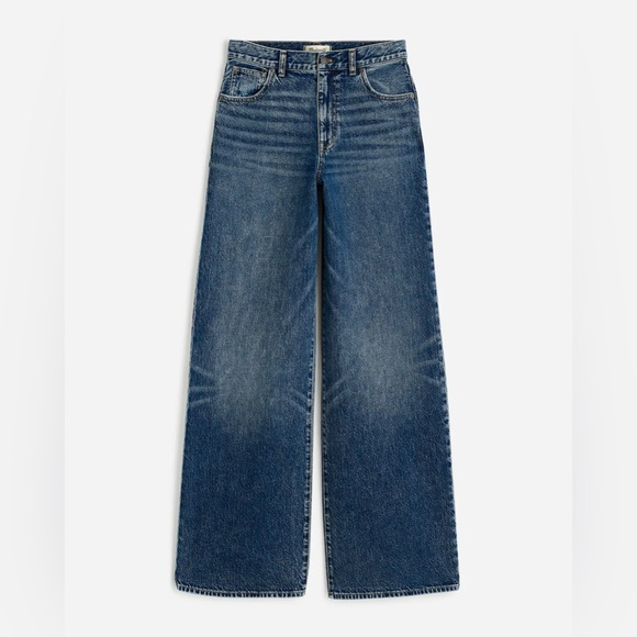 Madewell Tall Superwide-Leg Jeans in Concho Dye - Picture 1 of 6